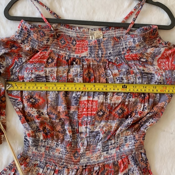 🌺 2 for $23 🌺 Cute OTS 3/4 Sleeve Dress with Adjustable Straps - Picture 6 of 11